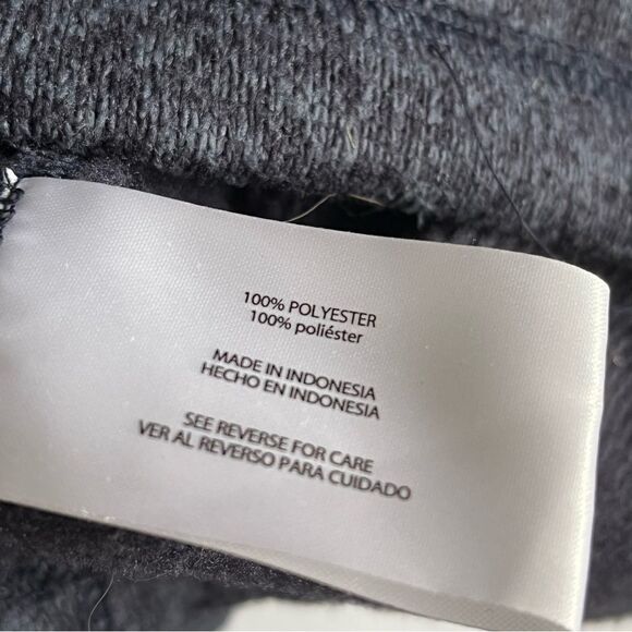 Men's Woolrich Navy Blue 1/4 Zip Fleece Pullover Jacket - Picture 8 of 8